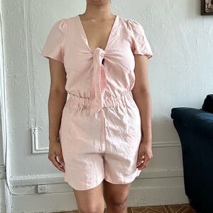 Zara Baby Pink Romper - XS